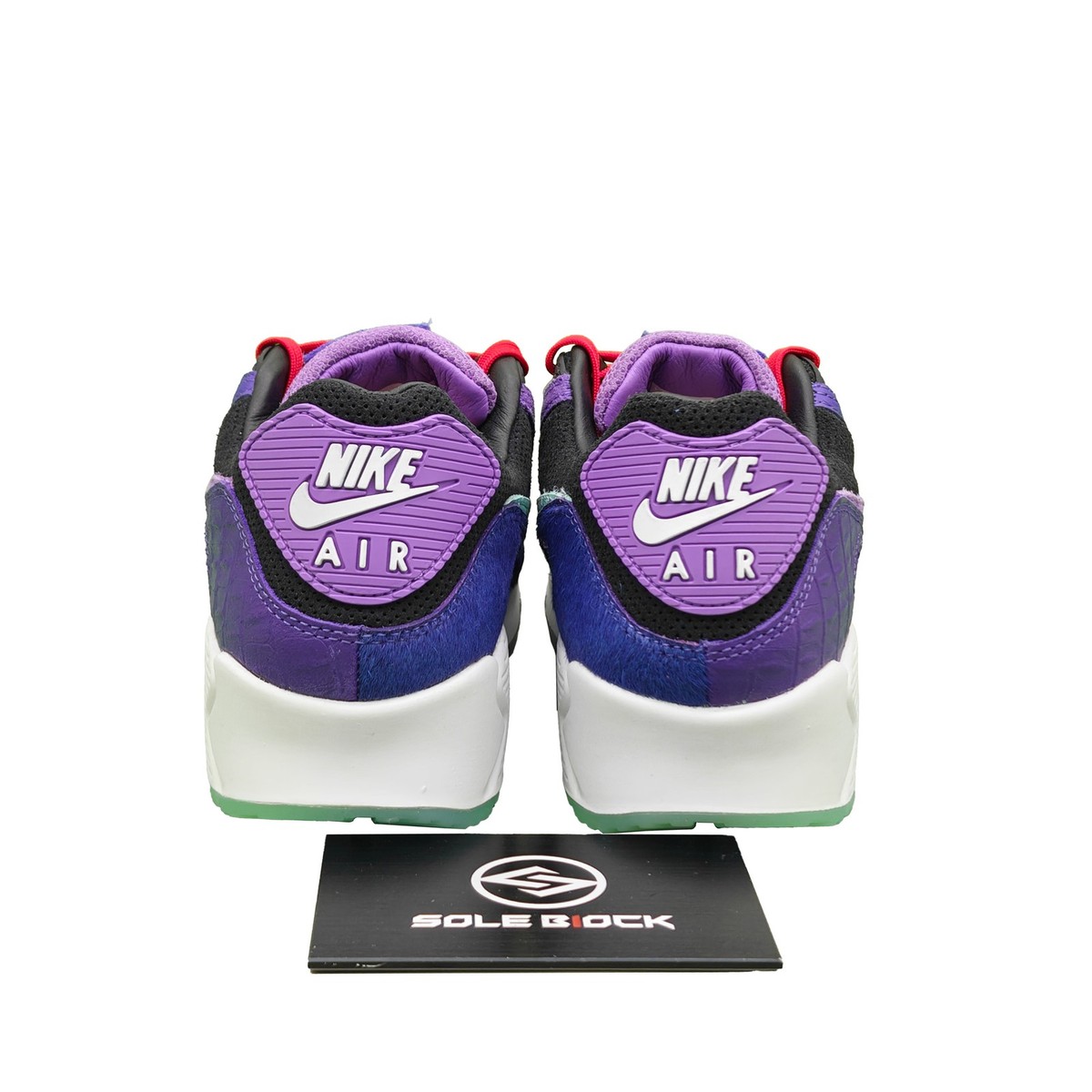 Nike Air Max 90 Exotic Animal Pack - Violet Blend CZ5588-001 | eBay