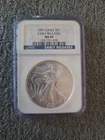 2007  SILVER EAGLE NGC- MS69 -EARLY RELEASES