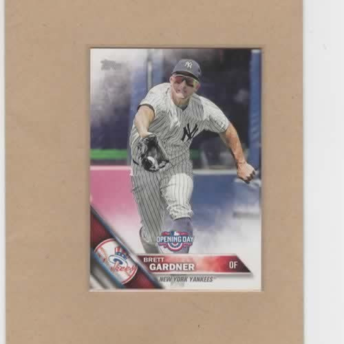 2016 Brett Gardner #OD-74