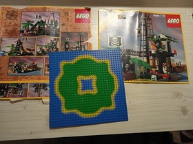 LEGO 6270 &ndash; Forbidden Island (1989 Pirates) &ndash; Box Covers, Manual & Baseplate