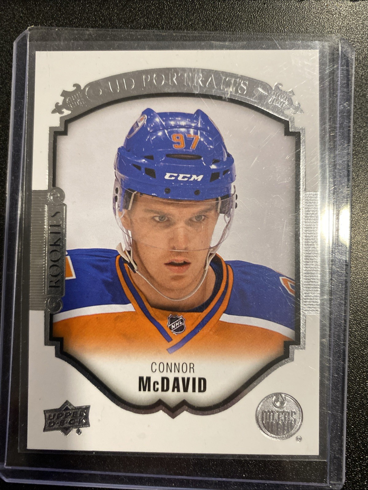 2015-16 Upper Deck UD Portraits Connor McDavid #P-100 Rookie RC MINT 