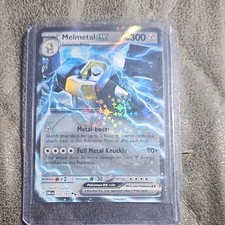 Pokémon Melmetal EX Double Rare Holo 153/197 SV03 Obsidian Flames 300 HP Card
