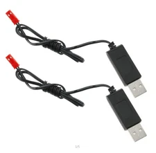 SJZBIN USB Charging Cable JST Plug 3.7V USB Charging Cable Male JST Plug to U...