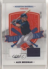 2021 Chronicles America's Pastime Dual Swatches Blue 93/99 Alex Bregman #12 5m1