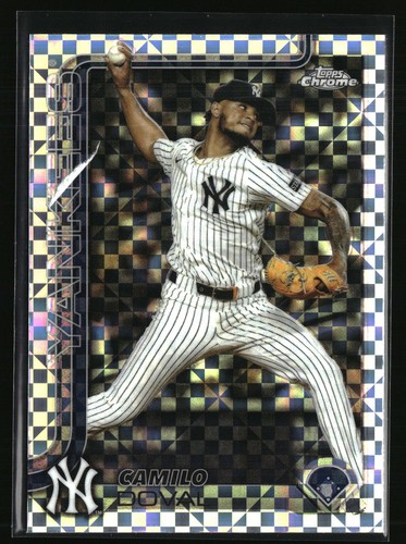 Serie de actualización cromada Topps 2025 - Camilo Doval #USC152 X-Fractor - Imagen 1 de 2