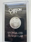 1881-CC MORGAN SILVER DOLLAR - GSA  HOARD W/ COA & Box