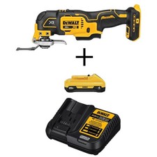 20V MAX XR Cordless Brushless 3-Speed Oscillating Multi Tool,(1) 20V 4.0Ah Batte