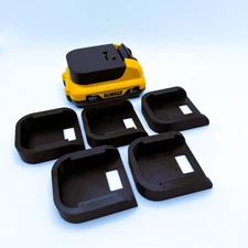 6-Pack DeWalt 12V MAX Battery Dust Cap | Protective Terminal Cover Safety