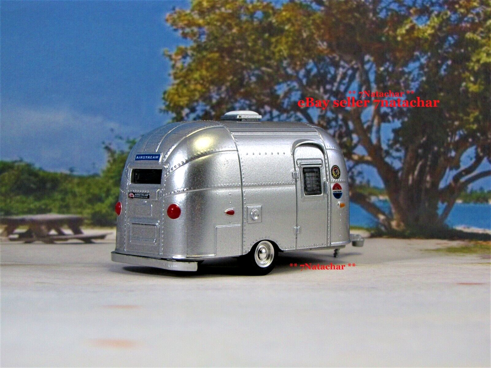 1970s Family 4 Door Sedan Vintage Airstream Camper Trailer Model Set 1/ ...