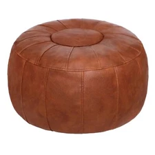 Unstuffed Moroccan Ottoman Pouf Cover Ottoman Footstool Storage Solution Bean Ba