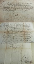 Johann Raitz von Frentz (&dagger; 1640): letter D&uuml;sseldorf 1609, Anna von den Driesch