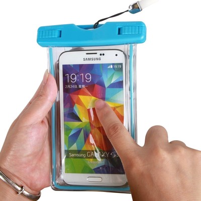 Housse étanche Transparente Fluo Verte Pour Sony Xperia Z4 - Norme IPX8 - Marque Novago