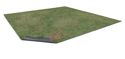 Grassy Fields Gaming Mat V1 2'x2' (60cm x 60cm) Fantasy Terrain - Battle Systems