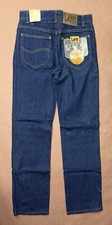 Vintage Lee Student Blue Jeans, Strait Leg, Deadstock NWT, Size 28x30