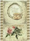 Rice Paper for Decoupage, Scrapbooking Sheet Home Sweet Home Rose
