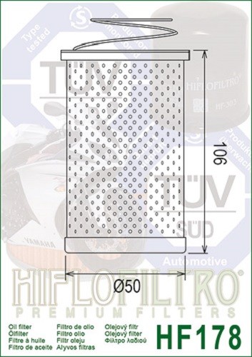 HiFlo Oil Filter HF178 Harley Davidson NEW