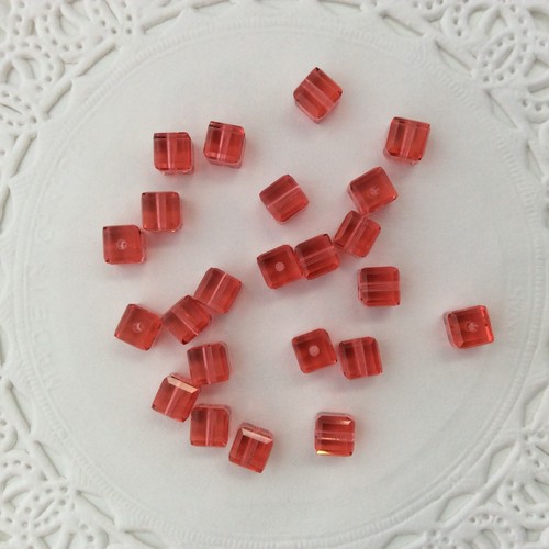 Swarovski® Crystal 4mm Cubes #5601 Colors/ AB Colors - 6 PC. PACK Choose Color - Picture 39 of 63