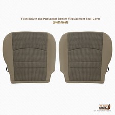 2010 11 2012 For Dodge Ram 2500 Slt Driver Passenger Bottom Tan Cloth Cover