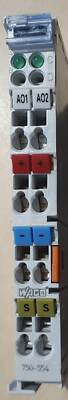 Wago IO System 750-554 Analogausgabe 2-fach 4-20mA, ohne OVP