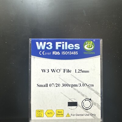 W3 Files Yellow L25mm Compatible With Wave One | eBay