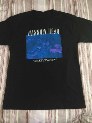 Narrow Head Band MAKE IT HURT Gift Holliday Black All Size Shirt  AM176