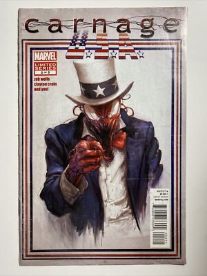 Carnage USA #2 (2012) Marvel Comic   1st Print Limited Series   Reader Copy