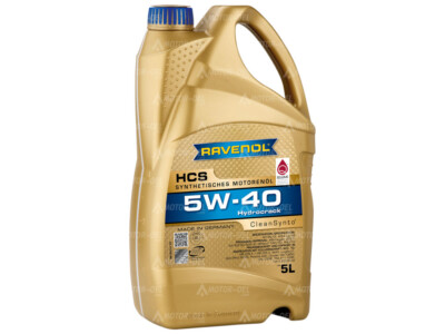 RAVENOL HCS SAE 5W-40 Motoröl 5 Liter Synthetisch ACEA A3/B4 API CF API SN