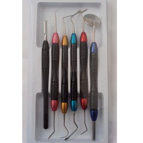 6-Piece Cobra Handle Dental Exam Set – Advanced Precision Tools - Picture 2 of 2