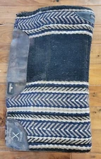 Classic Equine Sensor Flex Saddle Pad 34 X 38 Wool Top Western Fleece Blanket