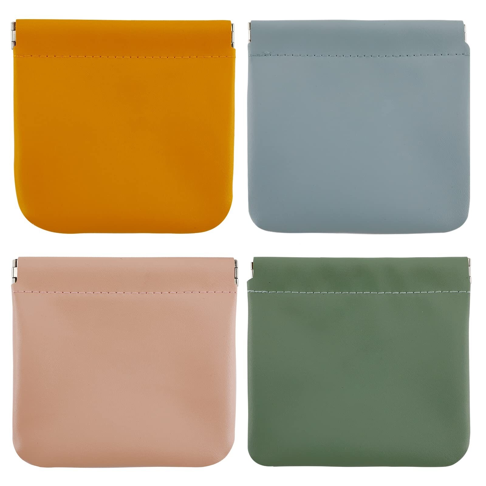 4Pcs Small Makeup Bag, Premium Waterproof Pocket Cosmetic Bag for Women, Port...