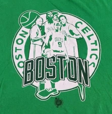 UNK Boston Celtics Shirt Mens 3XL Pierce Garnett Allen Rondo Big 4 NBA Adult A62