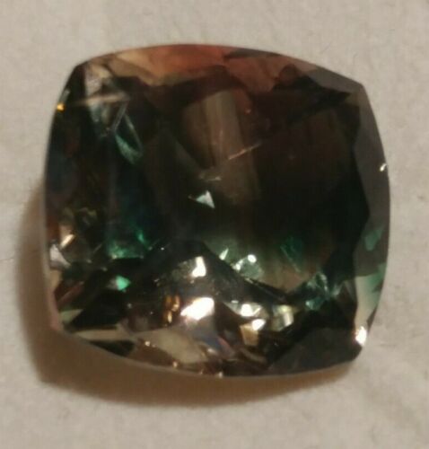Natürliches TOP blaugrün dichroitisches Oregon Sonnensteinkissen 4,90 ct - Bild 2 von 7