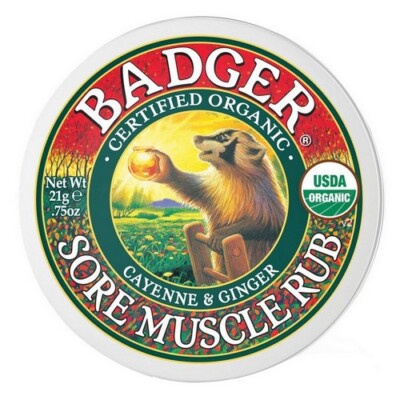 Sore Muscle Rub .75 Oz By Badger Balm