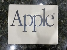 Vintage Apple Computer Mouse Pad Gray / Black 8.75" x 7"