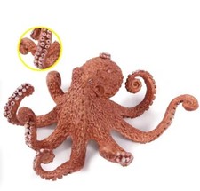 Sea Octopus Toy Action Figure Small Animal Figurine Doll Gift for Kids