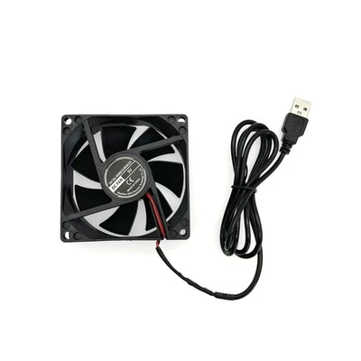 80 x 80 x 25 mm DC 5 V USB Mini ventilateur 8025 silencieux 8025 - Photo 1/3