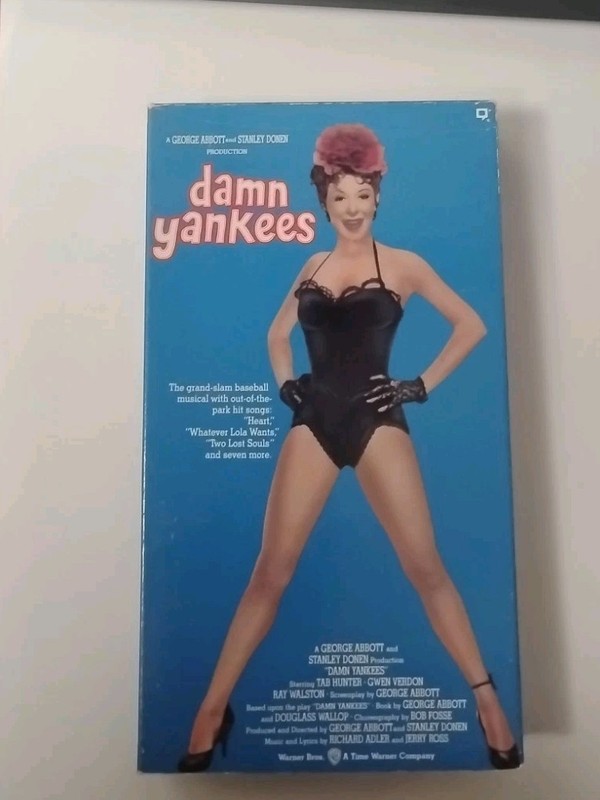 Damn Yankees (VHS, (1958), 1990, Warner Bros.) 