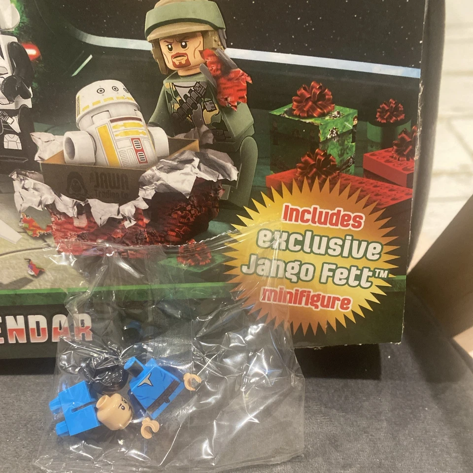 NEW LEGO Sealed Star Wars 75023 Advent Calendar YOUNG BOBA FETT Retired Xmas - Image 2 of 3