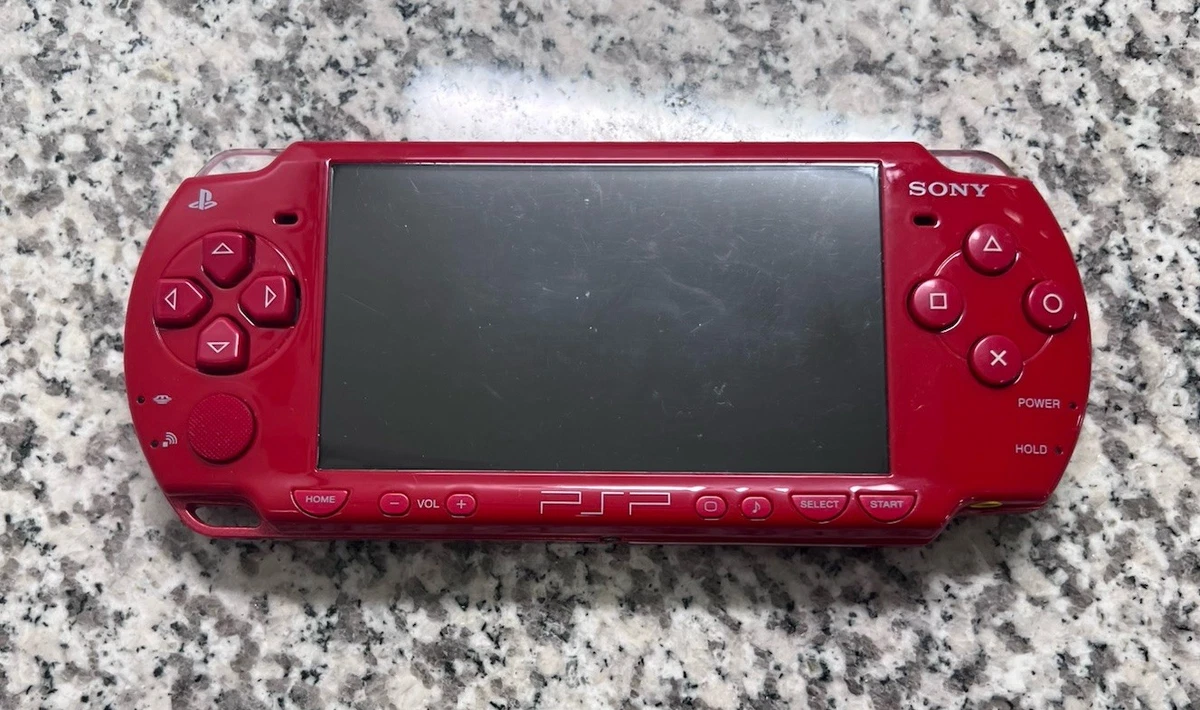 Sony PSP NTSC-J Red Video Game Consoles for sale | eBay