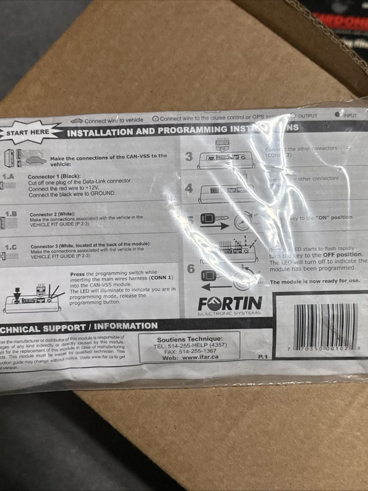 CAN-VSS FORTIN VSS SIGNAL GENERATOR CAN BUS MODULE - Image 4 of 4