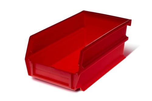 Interlocking Pegboard Bin - Individual LocBins for Stacking, Hanging, and Wal...