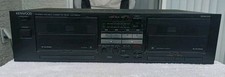 Kenwood KX-78CW Dual Cassette Deck w/Dubbing and Auto-Reverse Works Solid