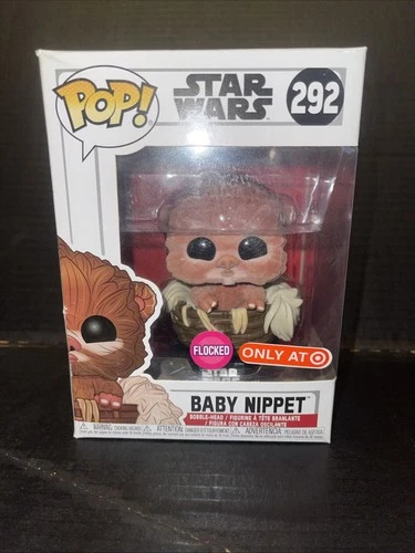 Funko POP! Star Wars Baby Nippet #292 Flocked Target Exclusive w/ Soft Protector