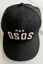 POR OSOS (Tom Segura & Bert Kreischer) Black Trucker Hat Mesh Back Adjustable