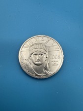 2008 1/10 oz American Platinum Eagle BU 2699.90 per troy oz