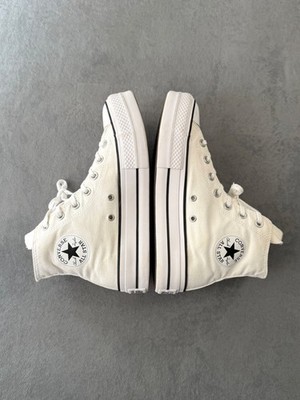 Converse Chuck Taylor All Star Lift Platform High Top White Women's Size 8.5