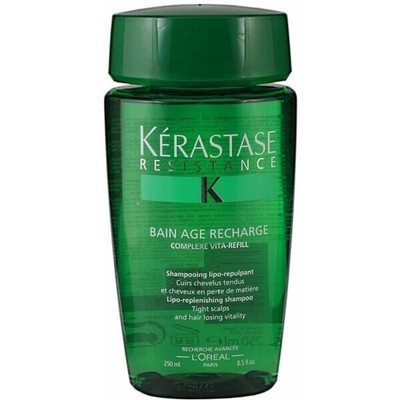 Kerastase Resistance Bain Age Recharge Lipo-Replenishing Shampoo, 8.5 fl oz