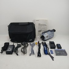 Sony Handycam DCR-TRV350 Digital 8 Camcorder With Nightshot Tested  Works