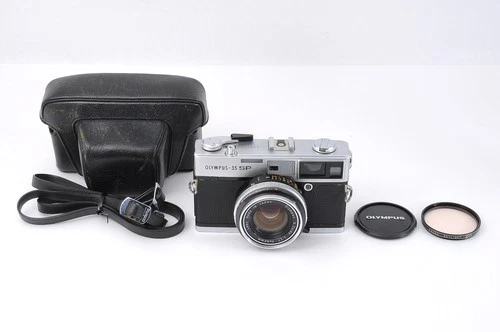 [ Exc+5 w/Case] Olympus 35 SP 42mm f/1.7 Rangefinder 35mm Film Camera From JAPAN