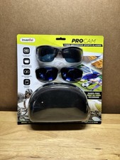 InvenTel PROCAM Video Recording Sports Glasses w/Interchangeable Lens  Case NEW